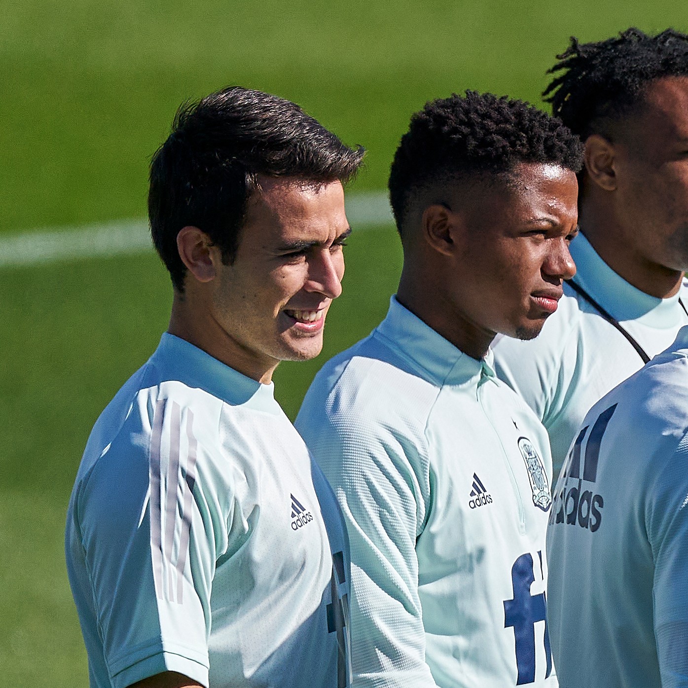 Garcia & Fati with the Spanish national team (©Quality Sport Images/Gallo Images)